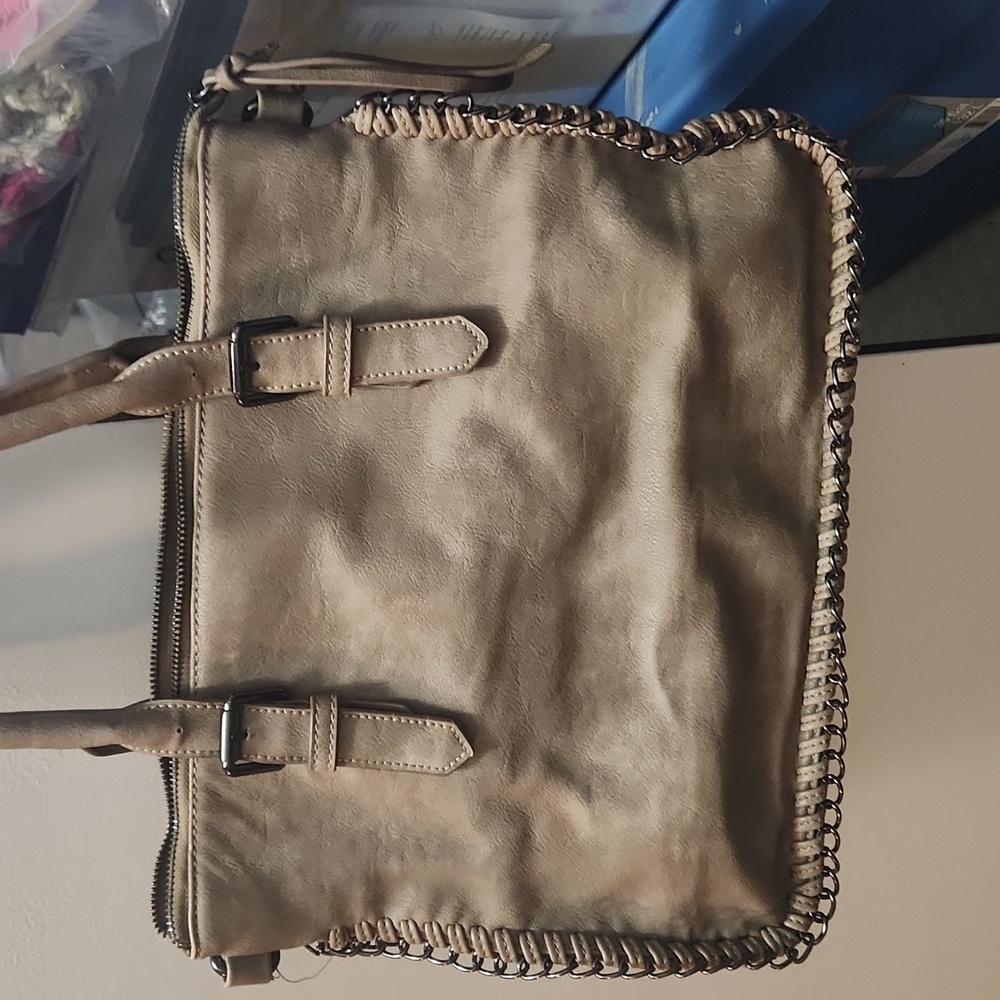 Suede Tote Purse
